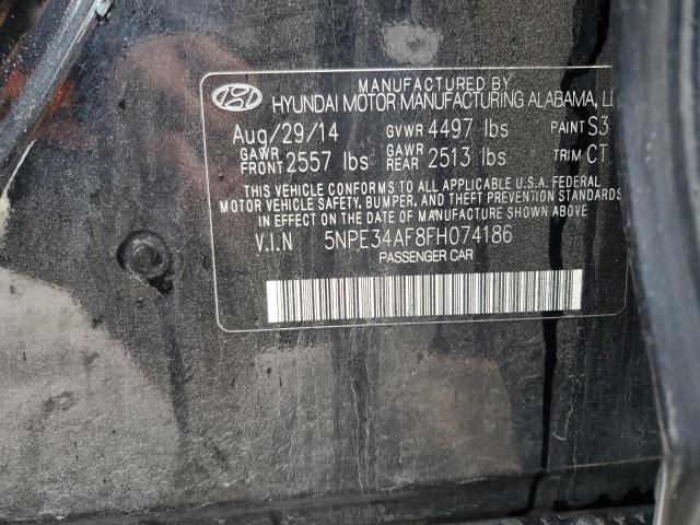 Photo 9 VIN: 5NPE34AF8FH074186 - HYUNDAI SONATA SPO 