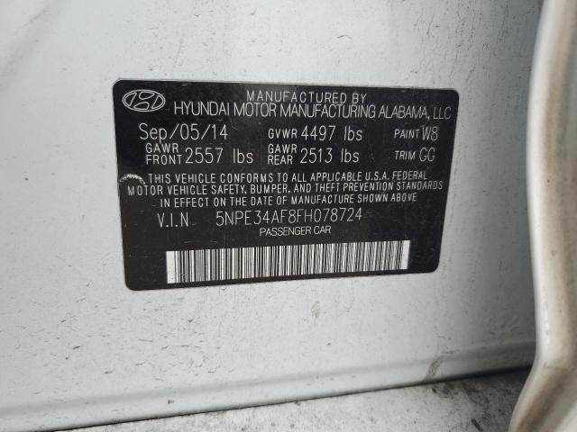 Photo 11 VIN: 5NPE34AF8FH078724 - HYUNDAI SONATA SPO 