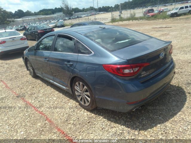 Photo 2 VIN: 5NPE34AF8FH095975 - HYUNDAI SONATA 