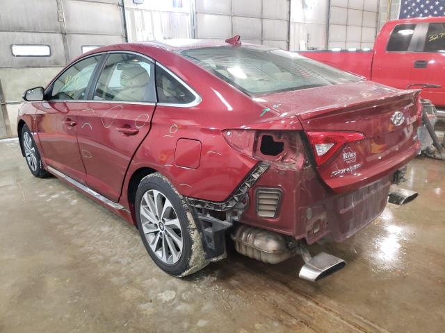 Photo 2 VIN: 5NPE34AF8FH097175 - HYUNDAI SONATA SPO 