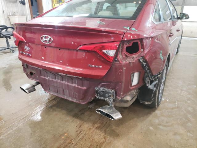 Photo 8 VIN: 5NPE34AF8FH097175 - HYUNDAI SONATA SPO 