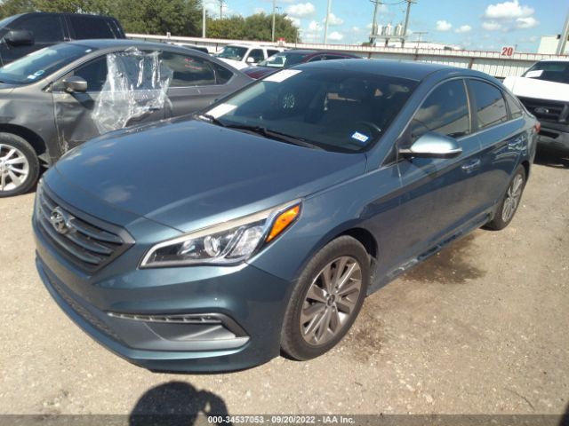 Photo 1 VIN: 5NPE34AF8FH101063 - HYUNDAI SONATA 