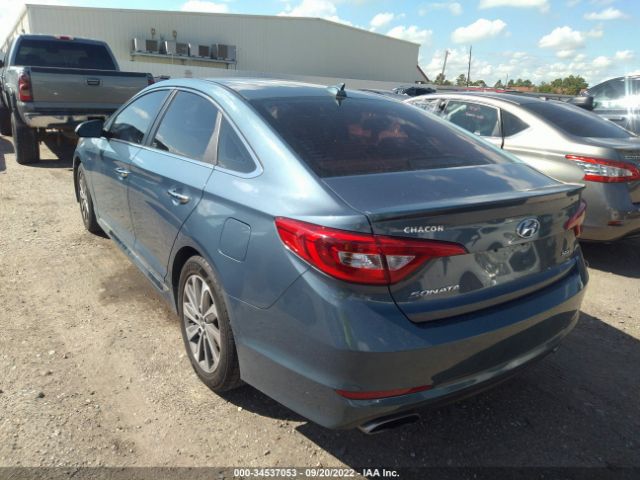 Photo 2 VIN: 5NPE34AF8FH101063 - HYUNDAI SONATA 