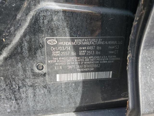 Photo 12 VIN: 5NPE34AF8FH101662 - HYUNDAI SONATA SPO 