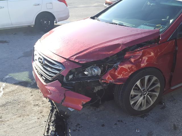 Photo 8 VIN: 5NPE34AF8FH126755 - HYUNDAI SONATA SPO 