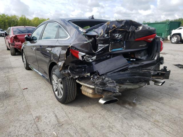 Photo 2 VIN: 5NPE34AF8FH130739 - HYUNDAI SONATA SPO 