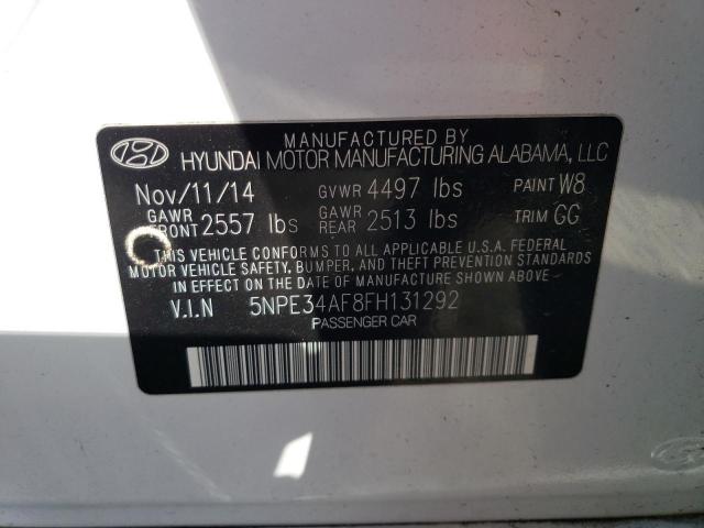 Photo 11 VIN: 5NPE34AF8FH131292 - HYUNDAI SONATA SPO 