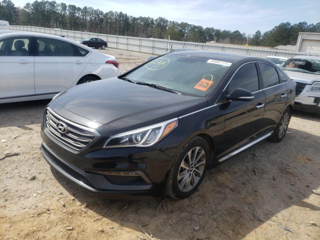 Photo 1 VIN: 5NPE34AF8FH135651 - HYUNDAI SONATA SPO 