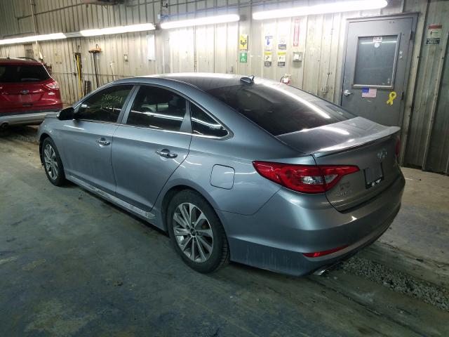 Photo 2 VIN: 5NPE34AF8FH136525 - HYUNDAI SONATA SPO 