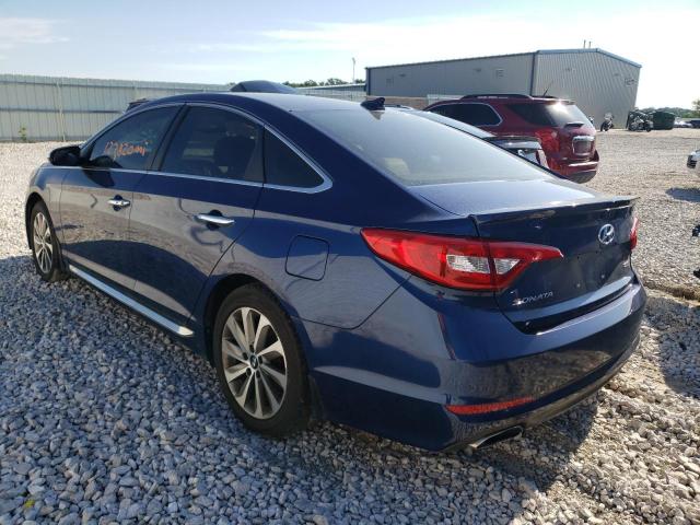 Photo 2 VIN: 5NPE34AF8FH141921 - HYUNDAI SONATA SPO 