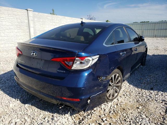 Photo 3 VIN: 5NPE34AF8FH141921 - HYUNDAI SONATA SPO 