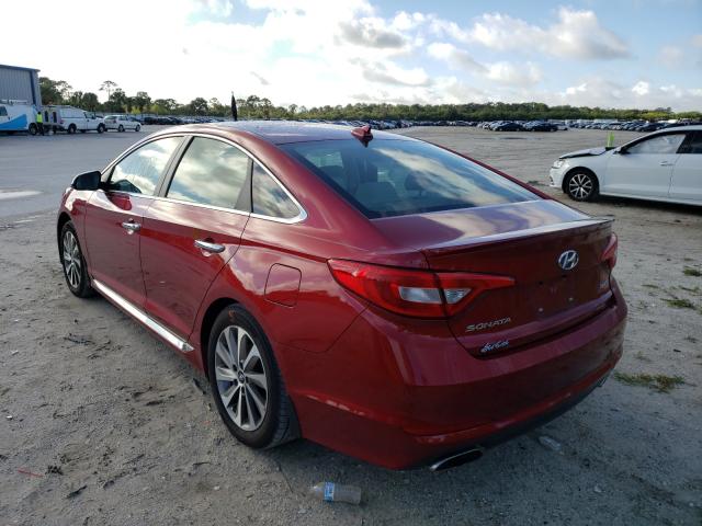 Photo 2 VIN: 5NPE34AF8FH144236 - HYUNDAI SONATA SPO 