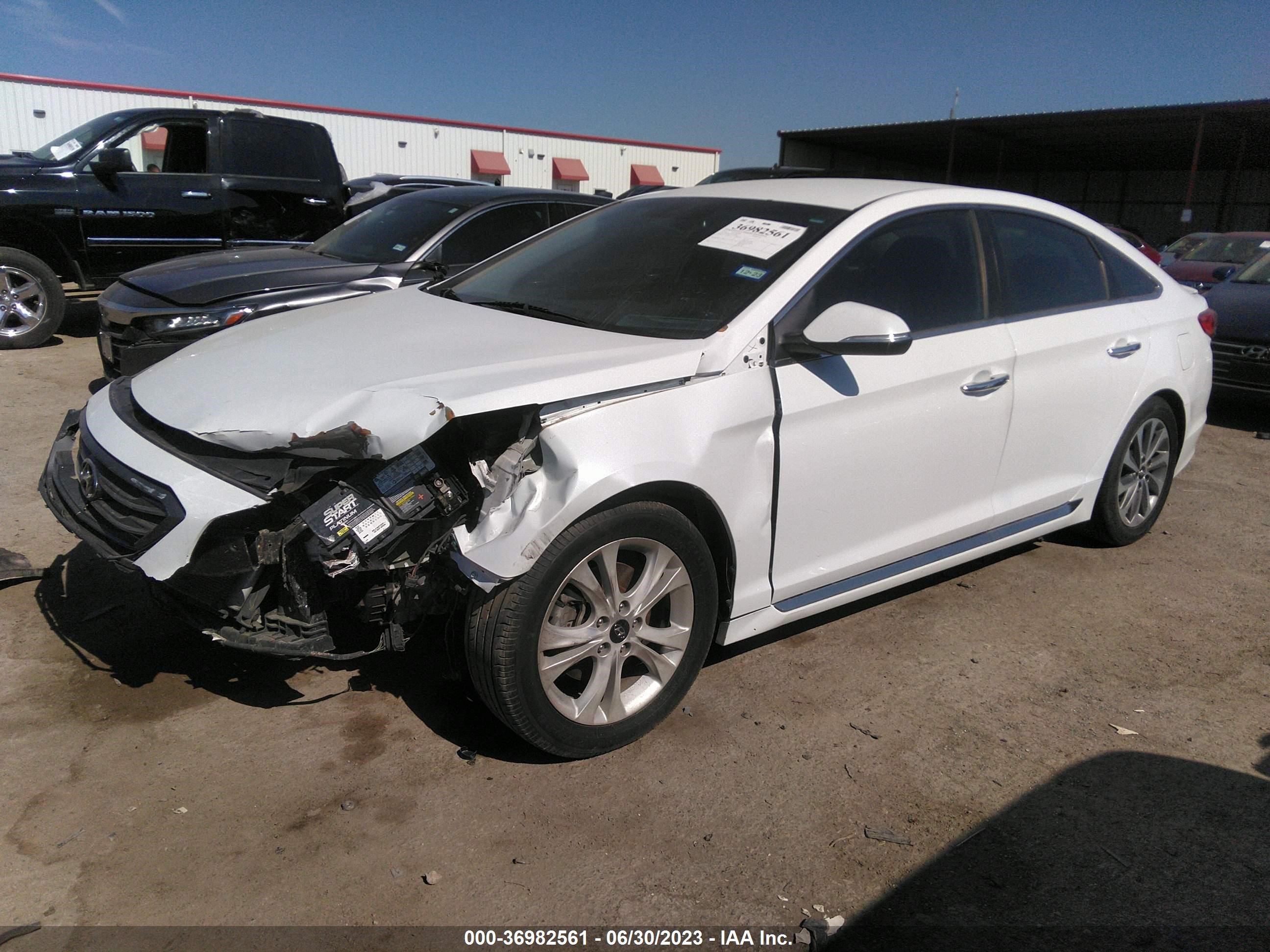 Photo 1 VIN: 5NPE34AF8FH168665 - HYUNDAI SONATA 