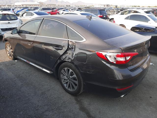 Photo 2 VIN: 5NPE34AF8FH181223 - HYUNDAI SONATA SPO 