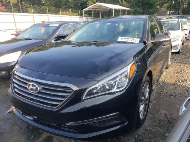 Photo 1 VIN: 5NPE34AF8FH182517 - HYUNDAI SONATA SPO 