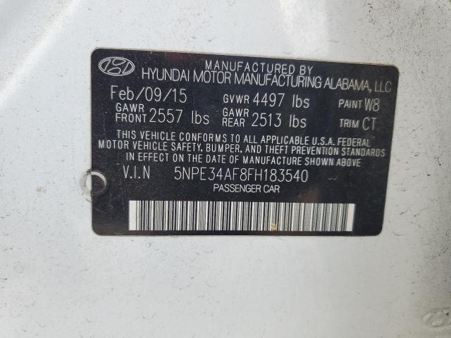 Photo 11 VIN: 5NPE34AF8FH183540 - HYUNDAI SONATA 