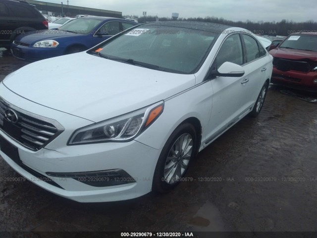 Photo 1 VIN: 5NPE34AF8FH186406 - HYUNDAI SONATA 