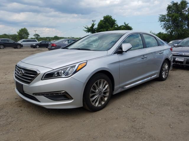 Photo 1 VIN: 5NPE34AF8FH193128 - HYUNDAI SONATA SPO 