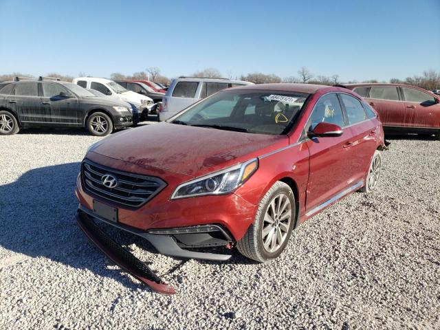 Photo 1 VIN: 5NPE34AF8FH208873 - HYUNDAI SONATA SPO 