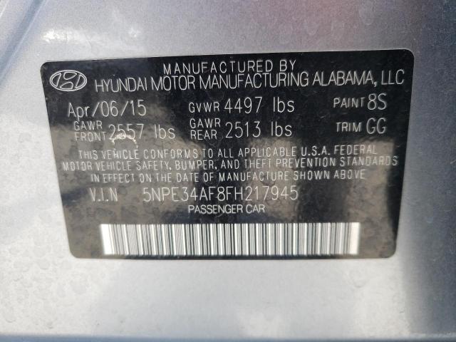 Photo 9 VIN: 5NPE34AF8FH217945 - HYUNDAI SONATA SPO 