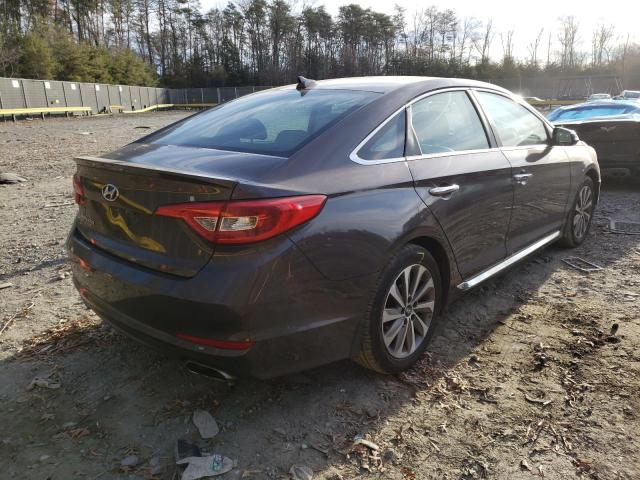 Photo 3 VIN: 5NPE34AF8FH220540 - HYUNDAI SONATA SPO 