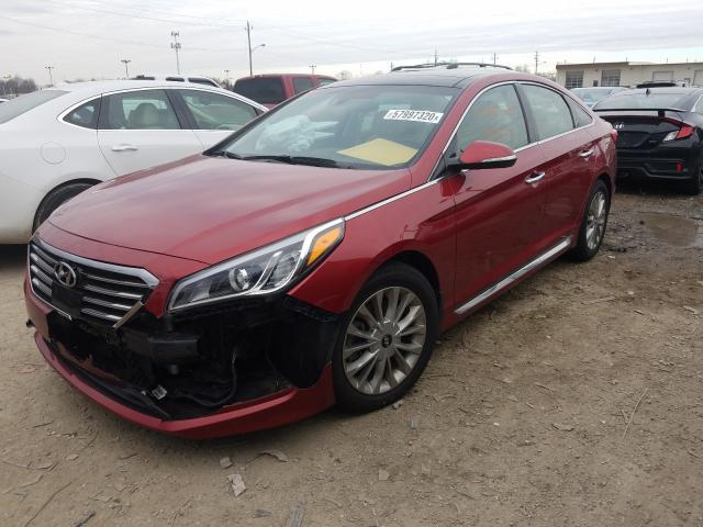 Photo 1 VIN: 5NPE34AF8FH224216 - HYUNDAI SONATA SPO 