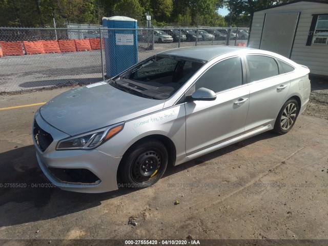 Photo 1 VIN: 5NPE34AF8FH230212 - HYUNDAI SONATA 