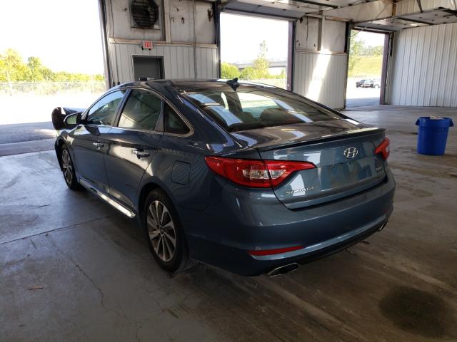 Photo 2 VIN: 5NPE34AF8FH234471 - HYUNDAI SONATA SPO 