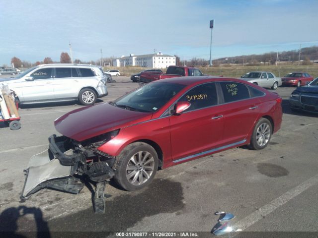 Photo 1 VIN: 5NPE34AF8FH235510 - HYUNDAI SONATA 