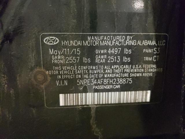 Photo 12 VIN: 5NPE34AF8FH238875 - HYUNDAI SONATA 