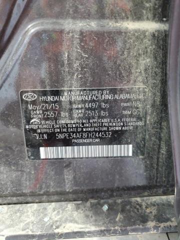 Photo 11 VIN: 5NPE34AF8FH244532 - HYUNDAI SONATA 