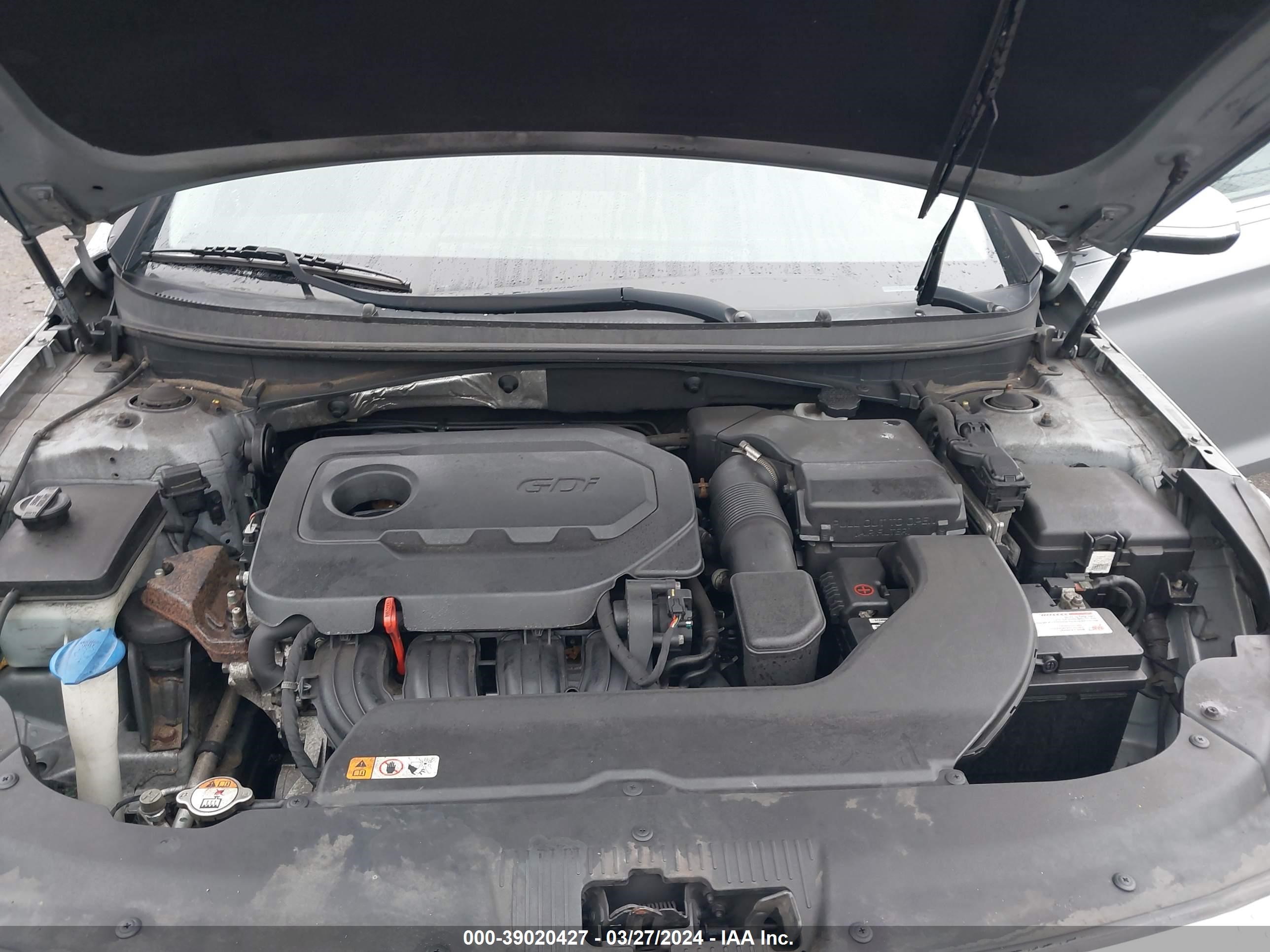 Photo 9 VIN: 5NPE34AF8FH245812 - HYUNDAI SONATA 