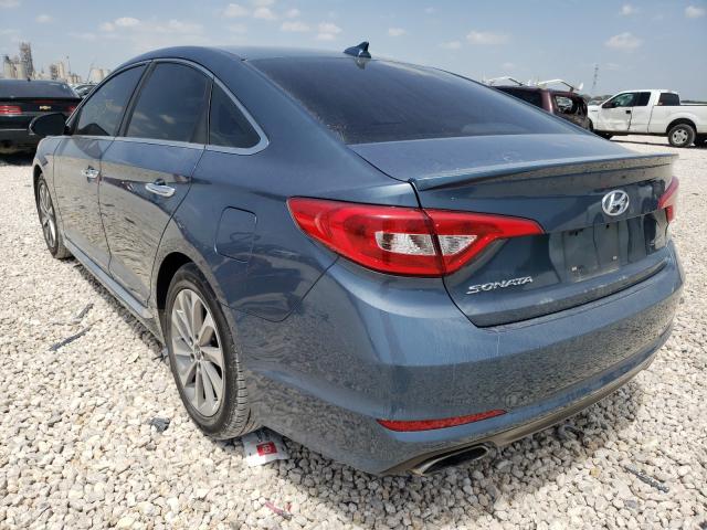 Photo 2 VIN: 5NPE34AF8FH247043 - HYUNDAI SONATA SPO 