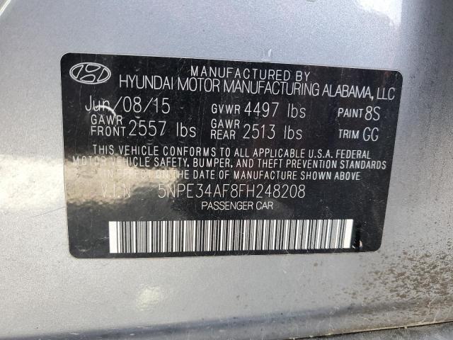 Photo 11 VIN: 5NPE34AF8FH248208 - HYUNDAI SONATA SPO 