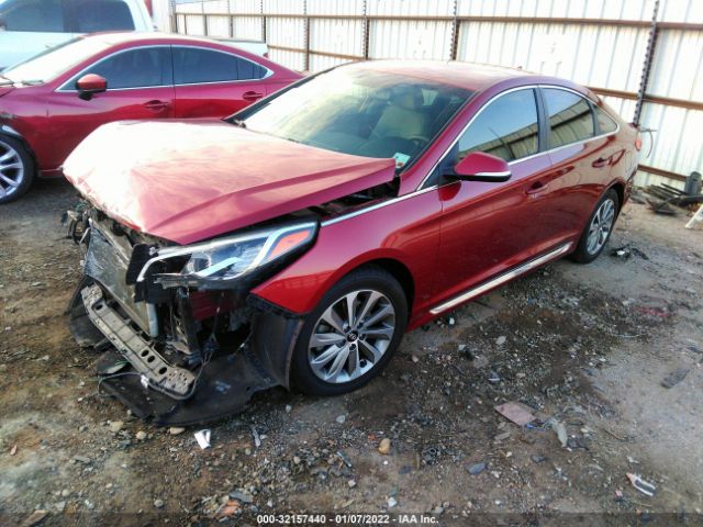 Photo 1 VIN: 5NPE34AF8FH254493 - HYUNDAI SONATA 