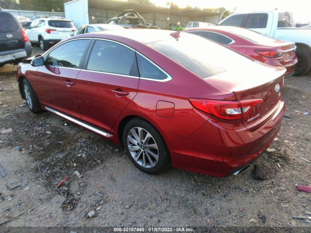 Photo 2 VIN: 5NPE34AF8FH254493 - HYUNDAI SONATA 