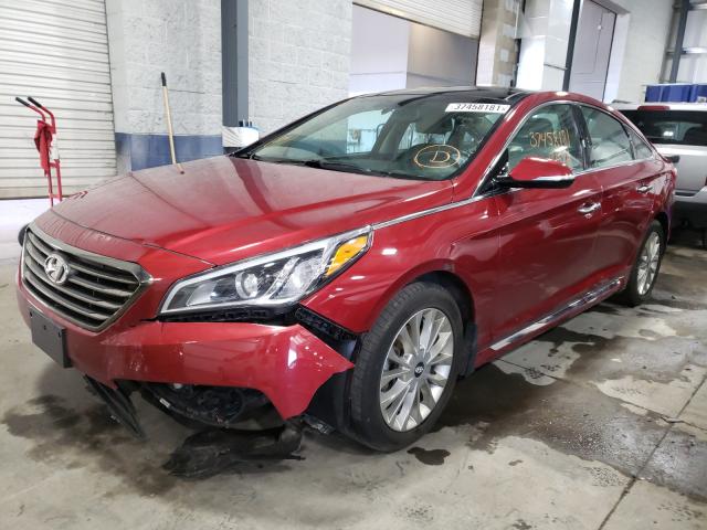 Photo 1 VIN: 5NPE34AF8FH254817 - HYUNDAI SONATA SPO 