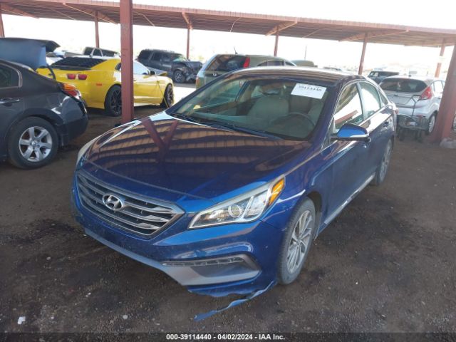 Photo 1 VIN: 5NPE34AF8GH260358 - HYUNDAI SONATA 