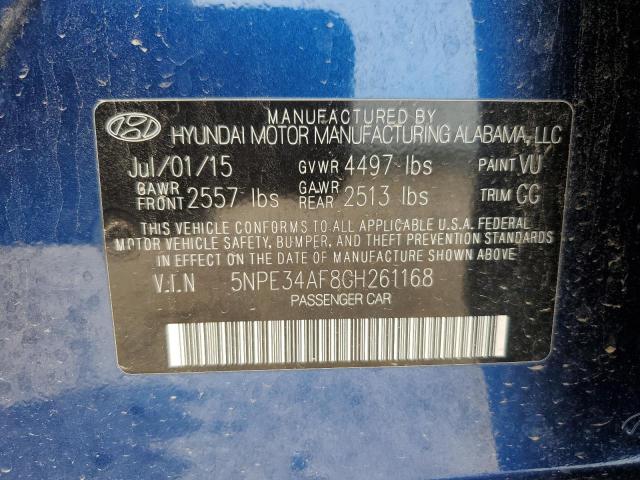 Photo 9 VIN: 5NPE34AF8GH261168 - HYUNDAI SONATA SPO 