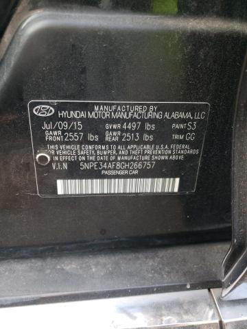 Photo 11 VIN: 5NPE34AF8GH266757 - HYUNDAI SONATA SPO 