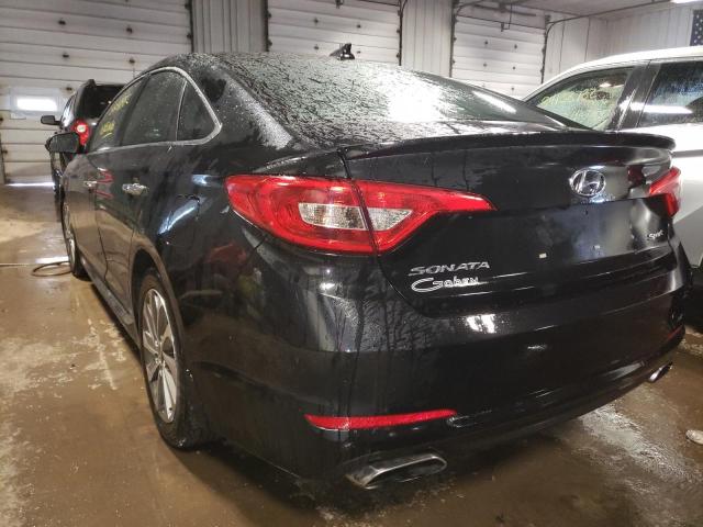 Photo 2 VIN: 5NPE34AF8GH268556 - HYUNDAI SONATA 