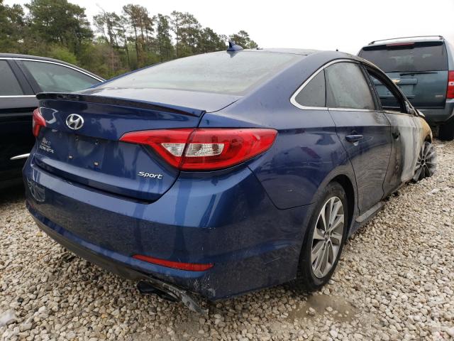 Photo 3 VIN: 5NPE34AF8GH268802 - HYUNDAI SONATA SPO 