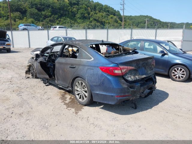 Photo 2 VIN: 5NPE34AF8GH272784 - HYUNDAI SONATA 