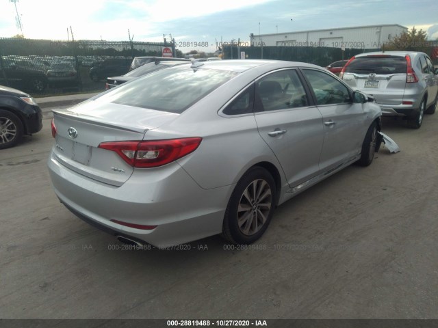 Photo 3 VIN: 5NPE34AF8GH273367 - HYUNDAI SONATA 