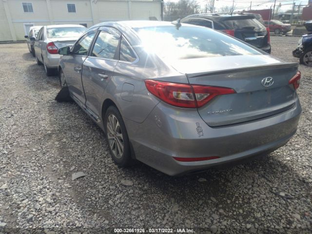 Photo 2 VIN: 5NPE34AF8GH274079 - HYUNDAI SONATA 