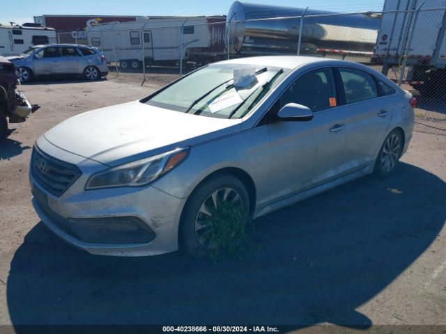 Photo 1 VIN: 5NPE34AF8GH281386 - HYUNDAI SONATA 