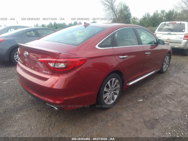 Photo 3 VIN: 5NPE34AF8GH281792 - HYUNDAI SONATA 