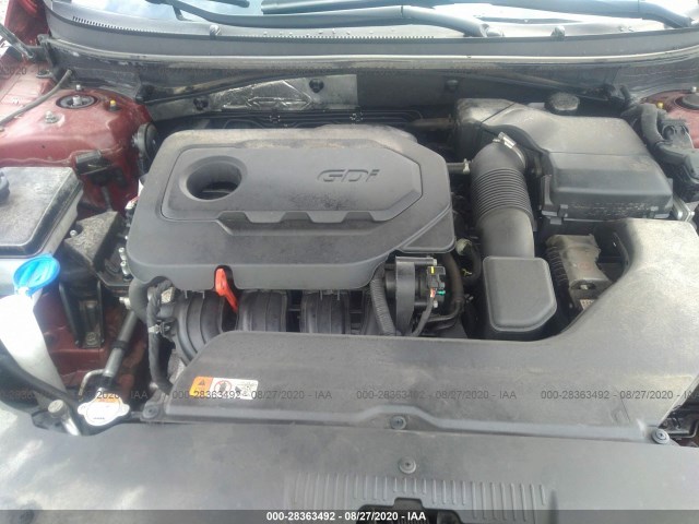 Photo 9 VIN: 5NPE34AF8GH281792 - HYUNDAI SONATA 