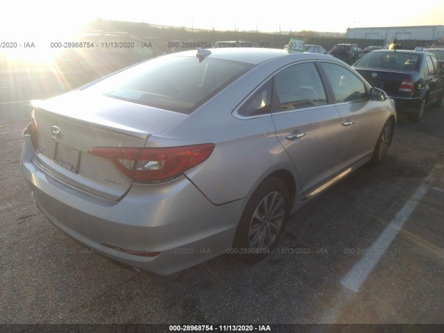 Photo 3 VIN: 5NPE34AF8GH282179 - HYUNDAI SONATA 