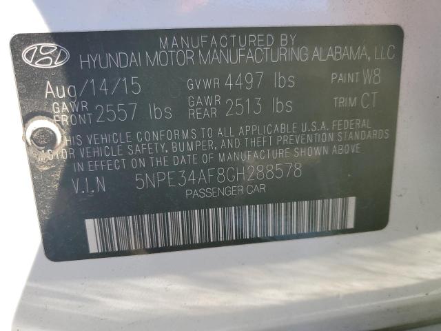 Photo 9 VIN: 5NPE34AF8GH288578 - HYUNDAI SONATA SPO 